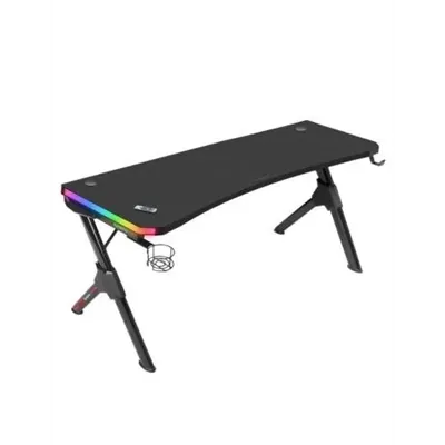 Mesa Mars Gaming Mgd Rgb 140 Black Chasis De Acero Tablero