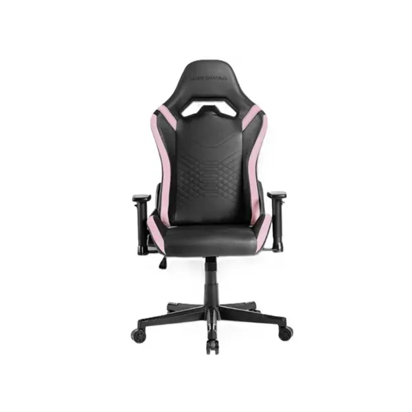 Silla Gamer Mars Gaming Mgcprobpk Negra Con Detalle Rosas Brazos Regulables En Altura Reclinable 135