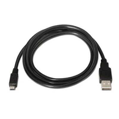 Cable USB 2.0 Aisens A101-0027/ USB Macho - MicroUSB Macho/