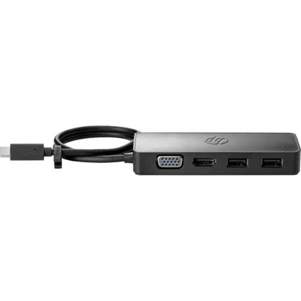 Docking USB Tipo-C HP G2 7PJ38AA/ 2xUSB/ 1xHDMI/ 1xVGA/ 1xUSB Tipo-C PD/ Negro