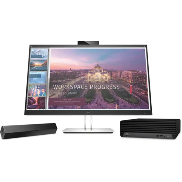 Barra de Sonido HP S101/ Negra/ Compatible con monitores HP E-Series y P-Series