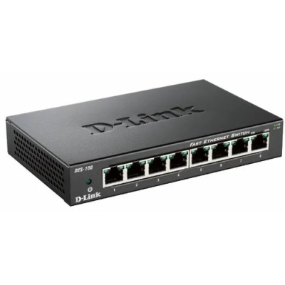 Switch D-Link DES-108 8 Puertos/ RJ-45 10/100