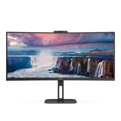 Monitor Profesional Curvo Ultrapanorámico AOC CU34V5CW/BK 34'/