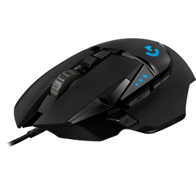 Logitech G502 Hero RGB Ratón Gaming, Cable USB, 11 Botones