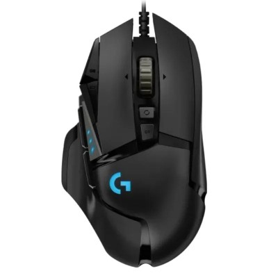 Logitech G502 Hero RGB Ratón Gaming, Cable USB, 11 Botones