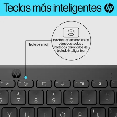 Teclado Compacto Inalámbrico por Bluetooth HP 355 Bluetooth/