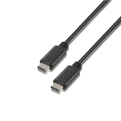 Cable USB 2.0 Tipo-C Aisens A107-0058/ USB Tipo-C Macho - USB