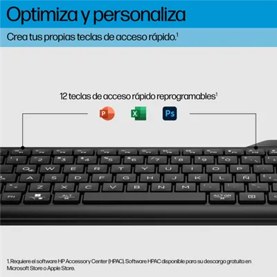 Teclado Inalámbrico HP 475 Dual/ Negro