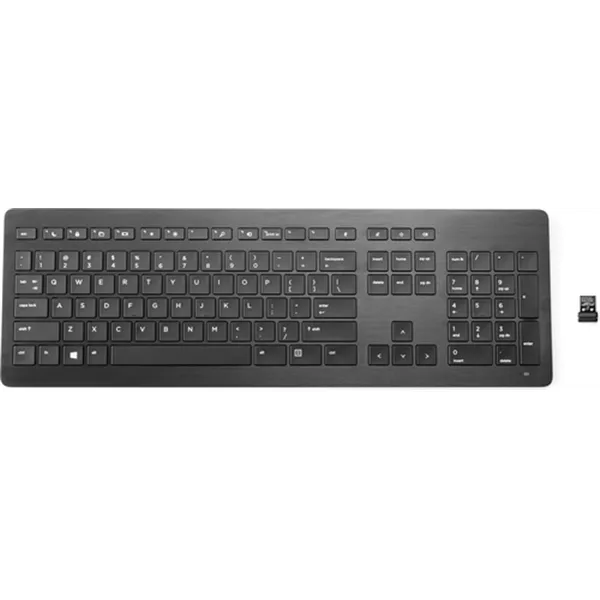 Teclado Inalámbrico HP Premium/ Negro