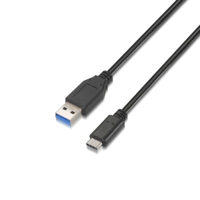 Cable USB 3.1 Tipo-C Aisens A107-0060/ USB Tipo-C Macho - USB