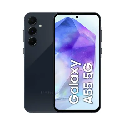 Smartphone Samsung Galaxy A55 8GB/ 128GB/ 6.6'/ 5G/ Negro