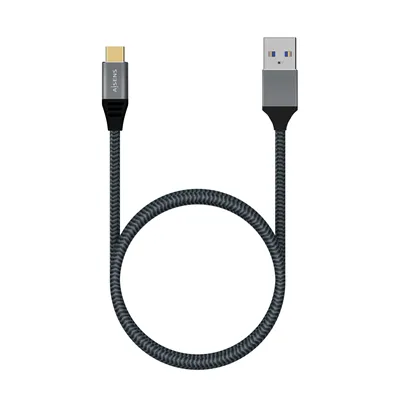 Cable USB 3.1 Tipo-C Aisens A107-0630/ USB Tipo-C Macho - USB