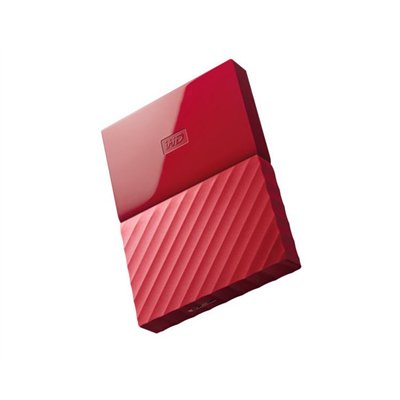 Hdd Externo Wd 2.5 3 Tb 3.0 My Passport Worldwide Red