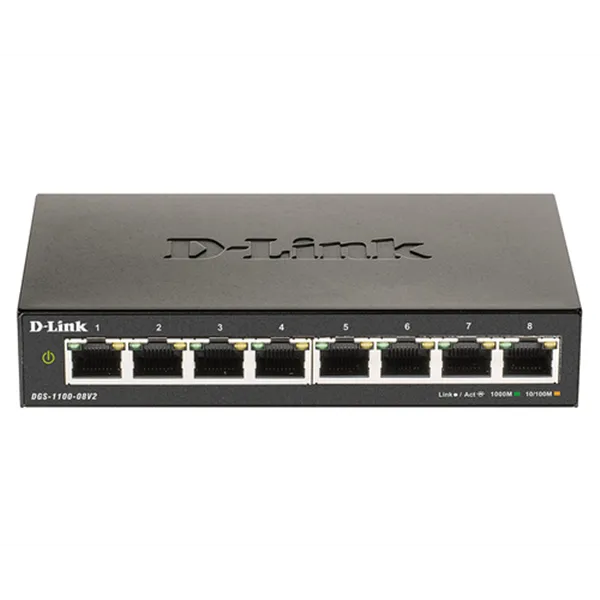 D-link dgs-1100-08v2/e smart switch 8xgbe l2