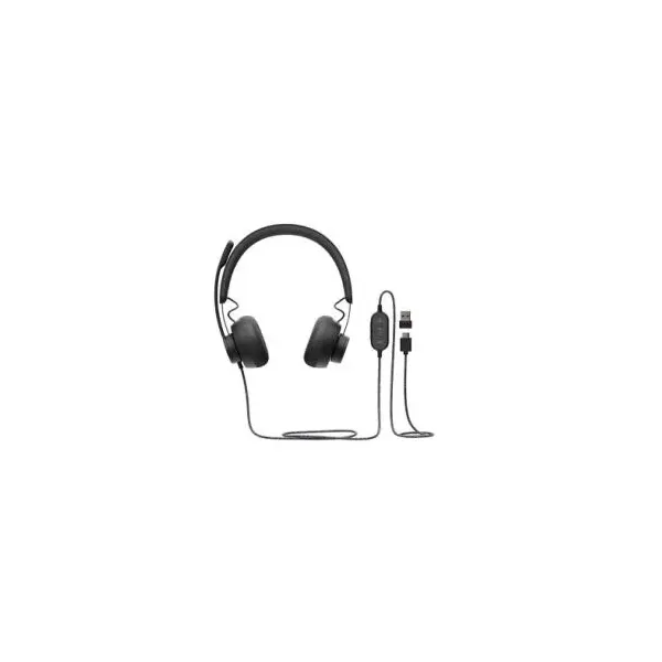 HEADSET Logitech ZONE WIRED TEAMS USB-A USB-C GRAPHITE P/N:981-000870