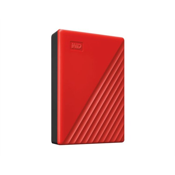 Hdd Externo Wd 2.5 4 Tb 3.1 My Passport Worldwide Red