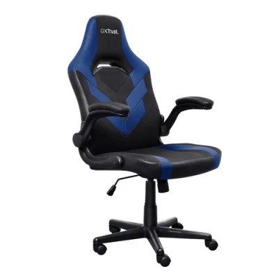 Silla Gamer Trust Gxt 703 Negra/azul 25129 Elevador De Gas