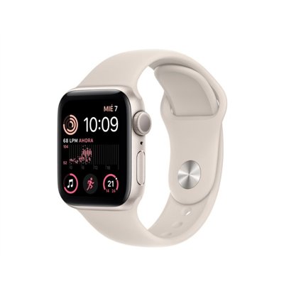 Apple Watch Se Caja Aluminio Starlight Gps 40Mm Correa