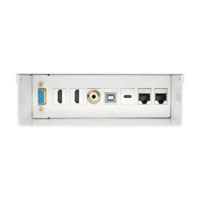 Caja de Conexiones Aisens A127-0720/ VGA - 2x HDMI - Jack 3.5 -