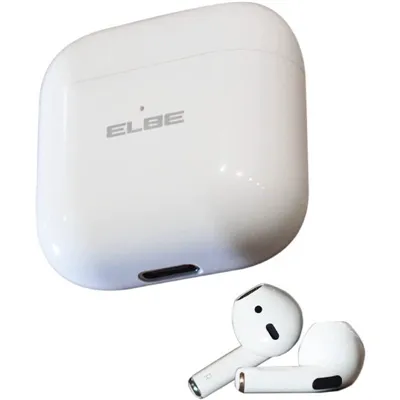 Auriculares Bluetooth Elbe ABTWS-003-B con estuche de carga/