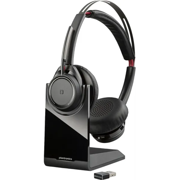 Auriculares Inalámbricos Plantronics Voyager Focus UC/ con Micrófono/ Bluetooth/ USB/ Negro