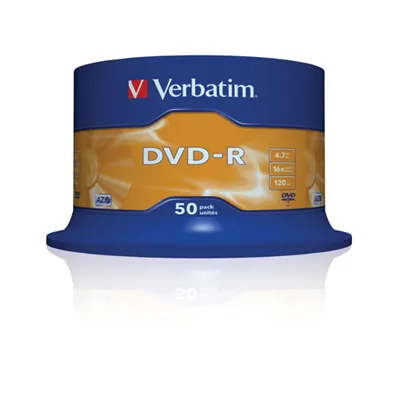 DVD-R Verbatim Advanced AZO 16X/ Tarrina-50uds