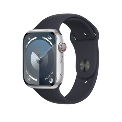 Apple Watch Series 9 (GPS) 41 mm Aluminio Medianoche con correa