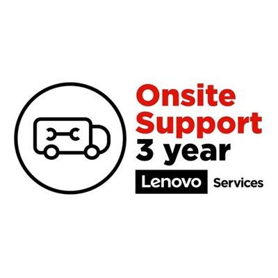 Lenovo 3 Year Onsite Support (Add-On) 1 licencia(s) 3 año(s)