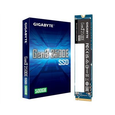 GIGABYTE Gen3 2500E SSD 500GB M.2 PCI Express 3.0 NVMe