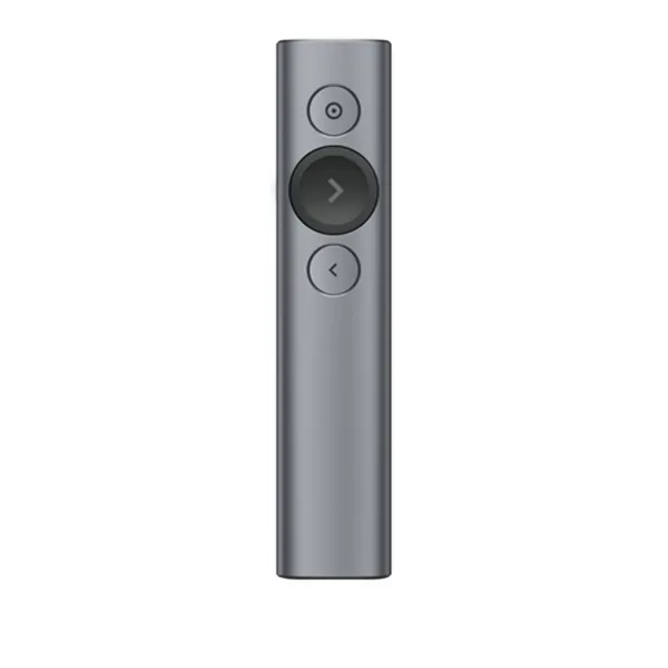 Presentador Inalámbrico por Bluetooth Logitech Spotlight Presentation Remote/ 2.4GHz/ Gris Pizarra