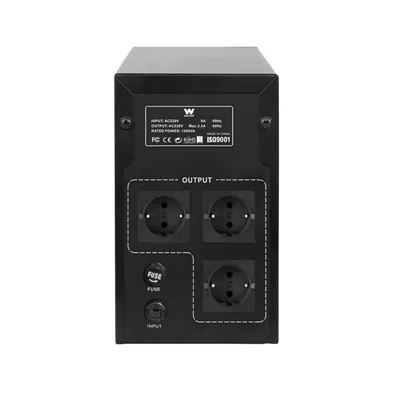 SAI Línea Interactiva Woxter UPS 1200 VA/ 1200VA-720W/ 3