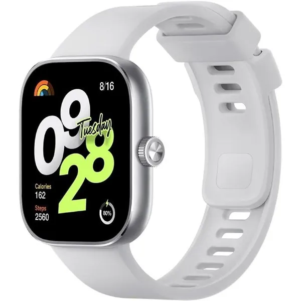 Smartwatch Xiaomi Redmi Watch 4/ Notificaciones/ Frecuencia Cardíaca/ GPS/ Plata