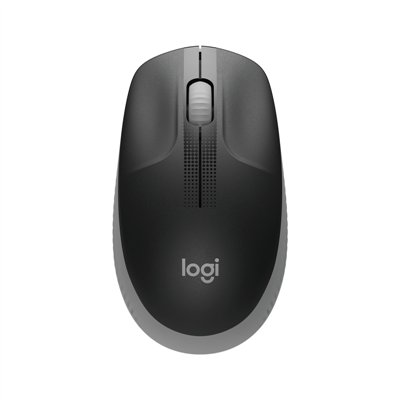 Logitech M190 Negro/Gris Ratón inalámbrico tamaño normal