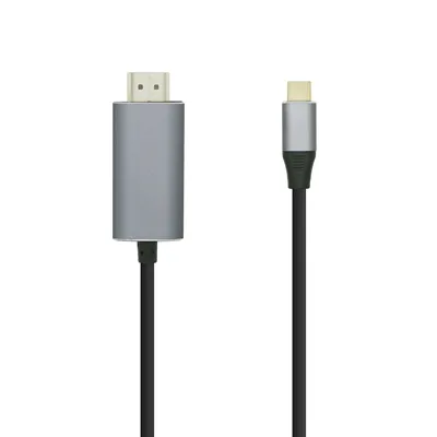 Cable Conversor Aisens A109-0392/ USB Tipo-C Macho - HDMI