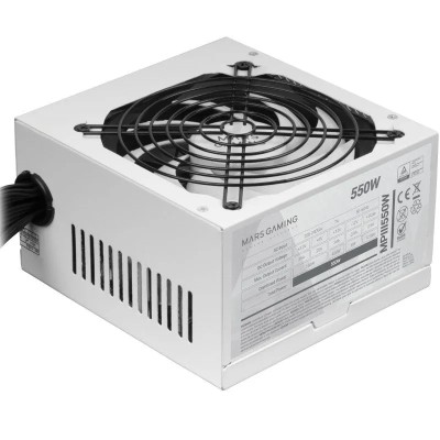 Fuente de Alimentación Mars Gaming MPIII550W/ 550W/ Ventilador