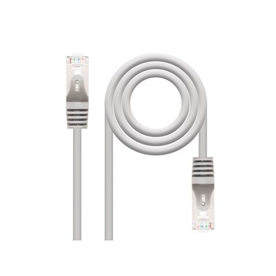 Nanocable 10.20.0602 cable de red Gris 2 m Cat5e F/UTP (FTP)