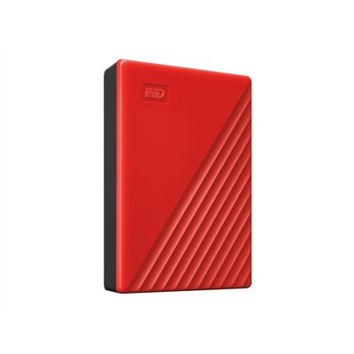 Hdd Externo Wd 2.5 4 Tb 3.1 My Passport Worldwide Red