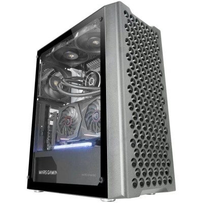 Mars Gaming MC-iPRO Negra Caja Profesional ATX Rejilla Frontal