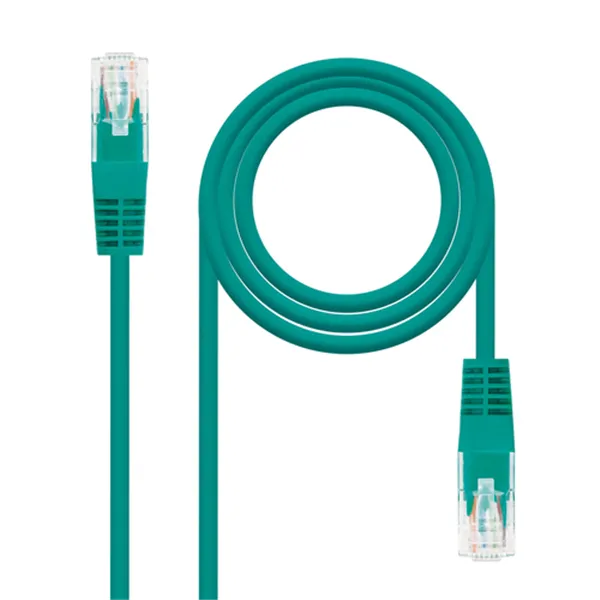 Nanocable latiguillo rj45 cat. 6 utp 3 m verde