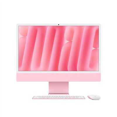 Imac Apple 24" Retina 4.5K M4 10Core+Gpu 10Core 16Gb 512Gb Pink