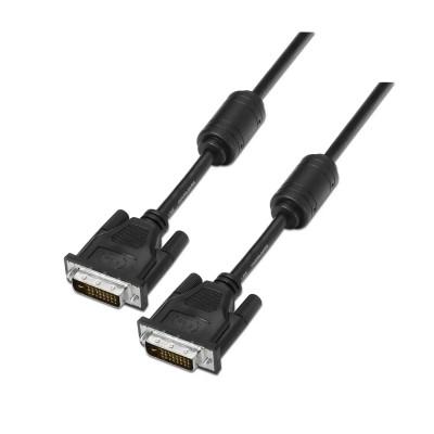 Cable DVI Aisens A117-0089/ DVI-D Macho - DVI-D Macho/ Hasta