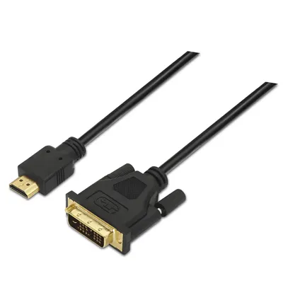 Cable HDMI Aisens A117-0090/ DVI Macho - HDMI Macho/ Hasta 10W/