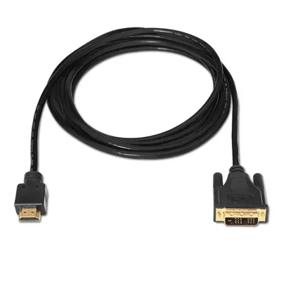 Cable HDMI Aisens A117-0090/ DVI Macho - HDMI Macho/ Hasta 10W/