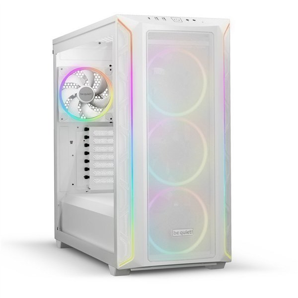 Be Quiet! Shadow Base 800 FX White Midi Tower Cristal Templado ARGB USB 3.2 Blanca