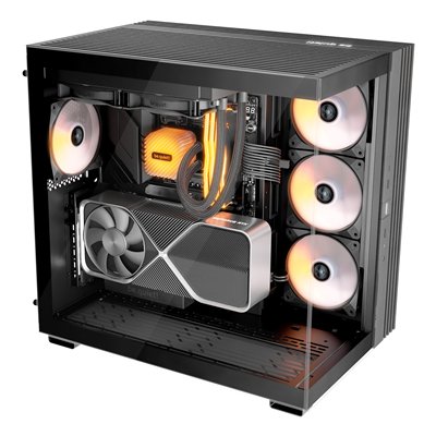 Be Quiet! LIGHT BASE 600 DX ARGB Midi Tower ATX Doble Cristal