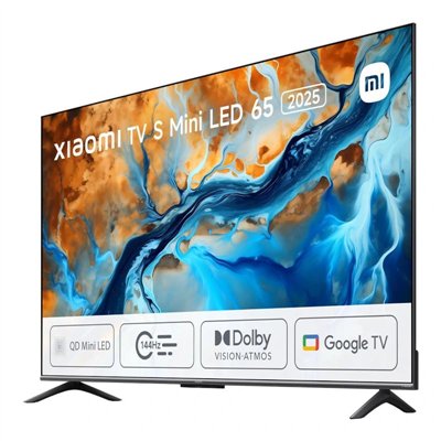 Xiaomi tv 55" s mini led 2025 4k google tv 144hz