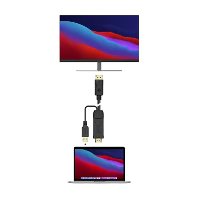 Cable Conversor Aisens A122-0641/ HDMI Macho - DisplayPort