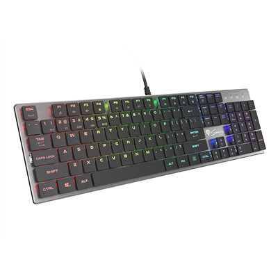 GENESIS Thor 420 RGB teclado Juego USB QWERTY Internacional de