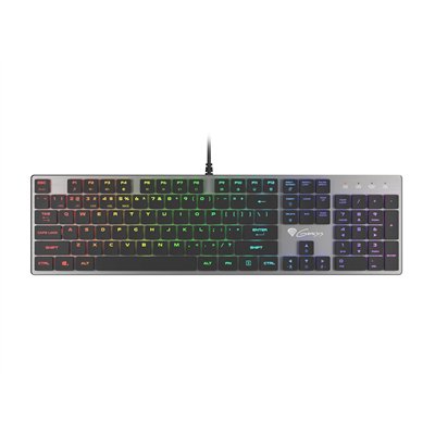 GENESIS Thor 420 RGB teclado Juego USB QWERTY Internacional de