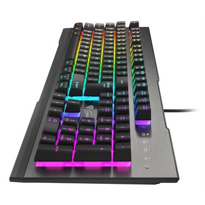 GENESIS Rhod 500 RGB teclado Juego USB QWERTY Portugués Negro